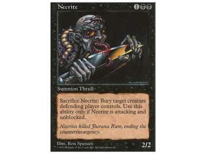 Necrite (Foil NE, Stav Near Mint)