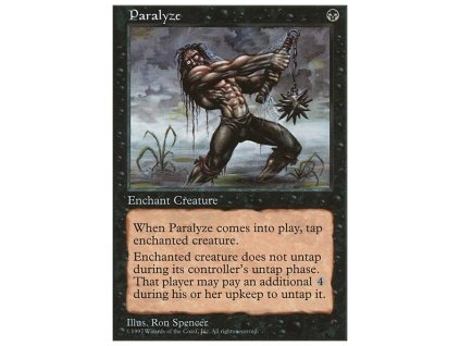 Paralyze (Foil NE, Stav Near Mint)