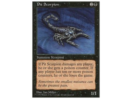 Pit Scorpion (Foil NE, Stav Near Mint)