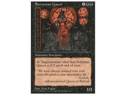Sorceress Queen (Foil NE, Stav Near Mint)