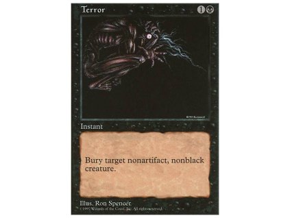 Terror (Foil NE, Stav Light Played)