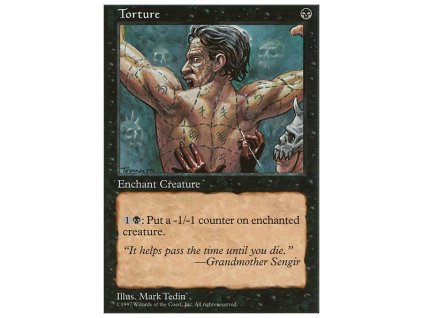 Torture (Foil NE, Stav Near Mint)
