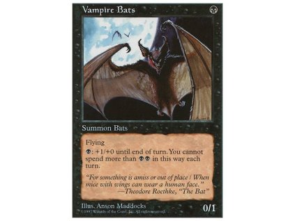 Vampire Bats (Foil NE, Stav Near Mint)