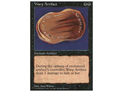 Warp Artifact (Foil NE, Stav Near Mint)
