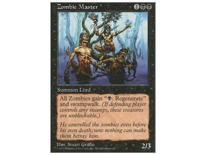 Zombie Master (Foil NE, Stav Light Played)