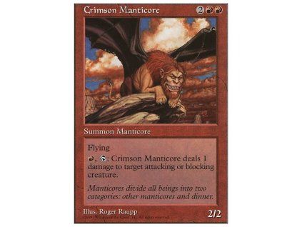 Crimson Manticore