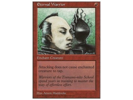 Eternal Warrior (Foil NE, Stav Near Mint)