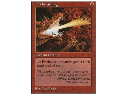 Firebreathing (Foil NE, Stav Near Mint)