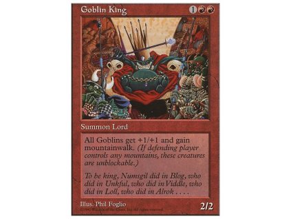 Goblin King (Foil NE, Stav Near Mint)