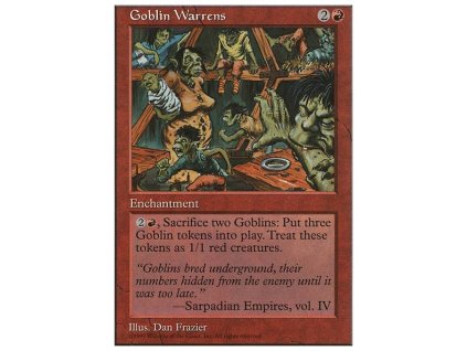 Goblin Warrens (Foil NE, Stav Near Mint)