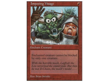 Imposing Visage (Foil NE, Stav Near Mint)