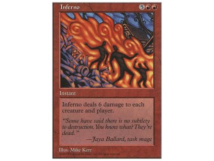 Inferno (Foil NE, Stav Near Mint)