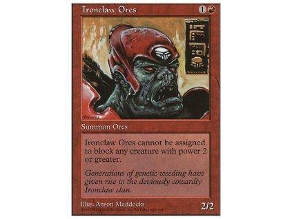 Ironclaw Orcs (Foil NE, Stav Near Mint)