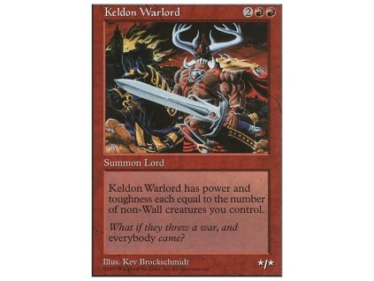 Keldon Warlord (Foil NE, Stav Near Mint)