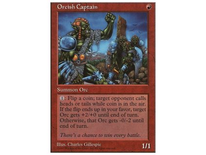 Orcish Captain (Foil NE, Stav Near Mint)