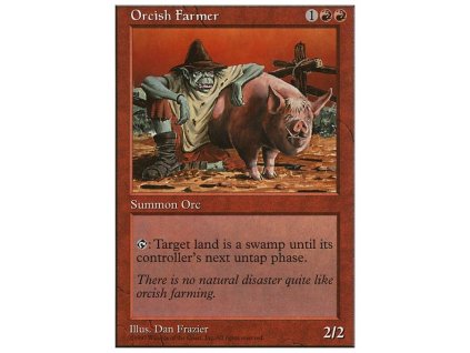Orcish Farmer (Foil NE, Stav Near Mint)