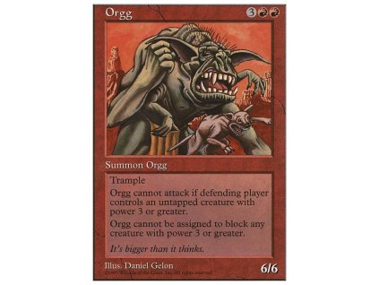 Orgg (Foil NE, Stav Near Mint)