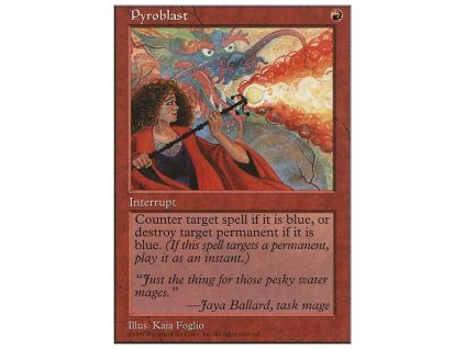 Pyroblast (Foil NE, Stav Near Mint)