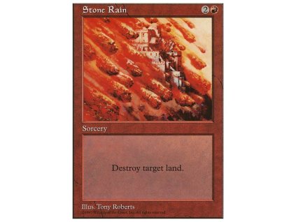 Stone Rain (Foil NE, Stav Near Mint)