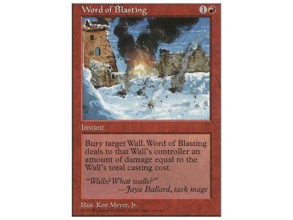 Word of Blasting