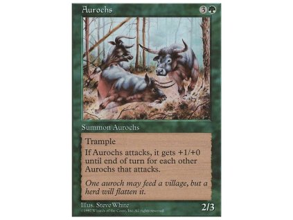 Aurochs (Foil NE, Stav Near Mint)