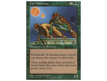 Cat Warriors (Foil NE, Stav Near Mint)