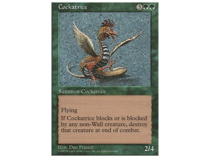 Cockatrice (Foil NE, Stav Near Mint)