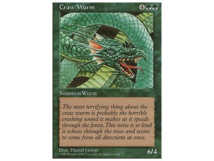 Craw Wurm (Foil NE, Stav Near Mint)
