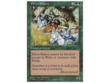 Elven Riders (Foil NE, Stav Near Mint)