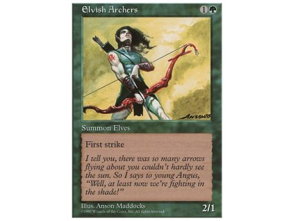 Elvish Archers (Foil NE, Stav Near Mint)