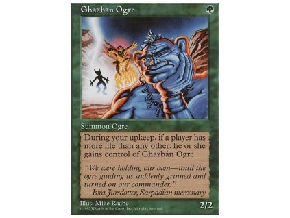 Ghazbán Ogre (Foil NE, Stav Near Mint)