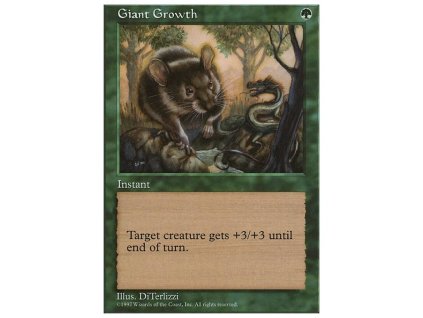 Giant Growth (Foil NE, Stav Near Mint)