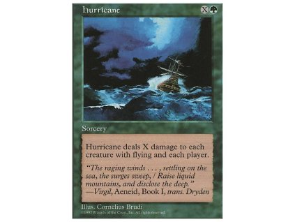 Hurricane (Foil NE, Stav Near Mint)