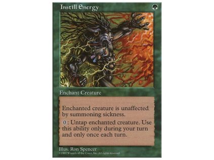 Instill Energy (Foil NE, Stav Near Mint)