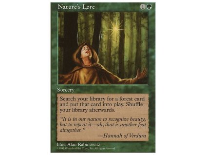 Nature's Lore (Foil NE, Stav Near Mint)
