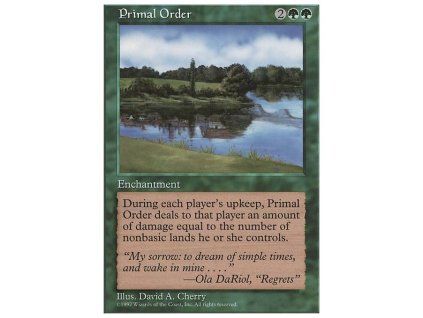 Primal Order