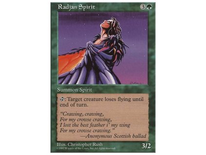 Radjan Spirit (Foil NE, Stav Near Mint)