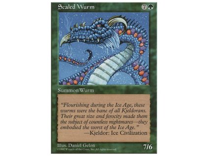 Scaled Wurm (Foil NE, Stav Near Mint)