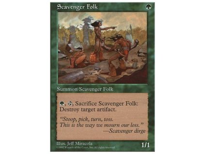 Scavenger Folk (Foil NE, Stav Near Mint)
