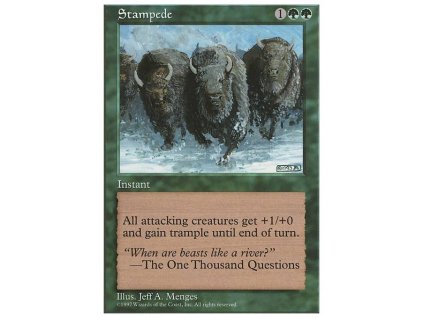 Stampede (Foil NE, Stav Near Mint)