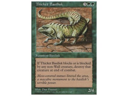 Thicket Basilisk (Foil NE, Stav Near Mint)