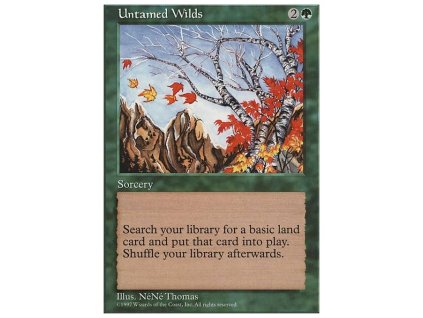 Untamed Wilds (Foil NE, Stav Near Mint)