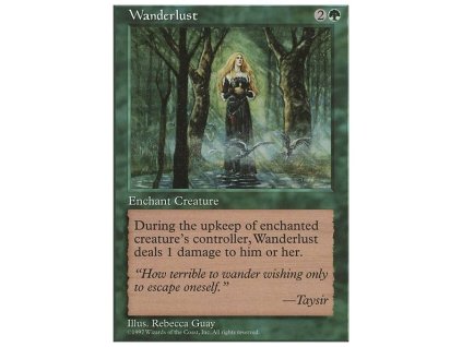 Wanderlust (Foil NE, Stav Near Mint)
