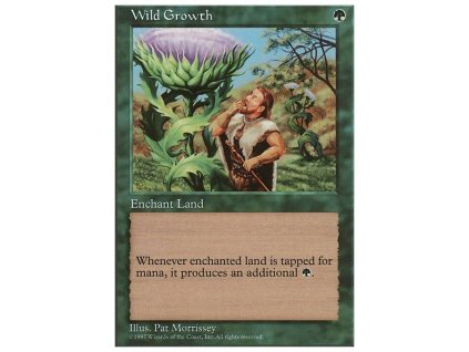 Wild Growth (Foil NE, Stav Near Mint)