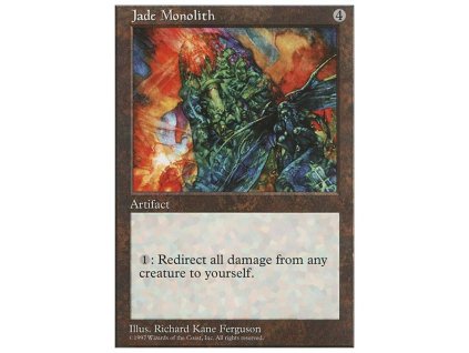 Jade Monolith (Foil NE, Stav Near Mint)
