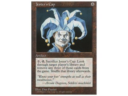 Jester's Cap (Foil NE, Stav Near Mint)