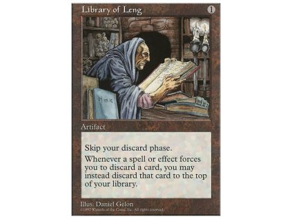 Library of Leng (Foil NE, Stav Near Mint)