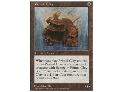 Primal Clay (Foil NE, Stav Near Mint)