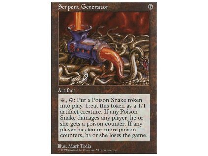 Serpent Generator (Foil NE, Stav Near Mint)