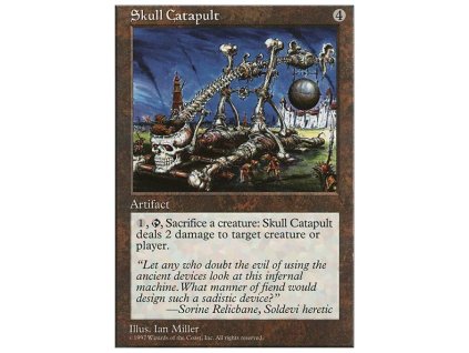 Skull Catapult (Foil NE, Stav Near Mint)